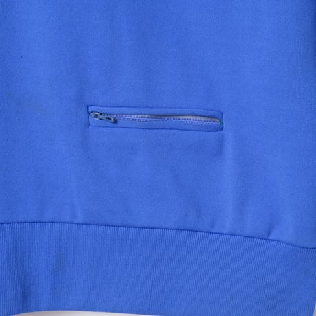60s Vintage adidas Ventex Collarless Track Jacket Early World Mark Blue (Made in France)