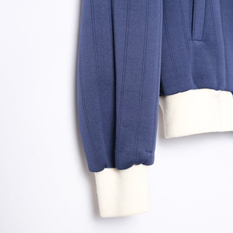 80s Vintage adidas Track Jacket Navy × Ivory (Made in West Germany)