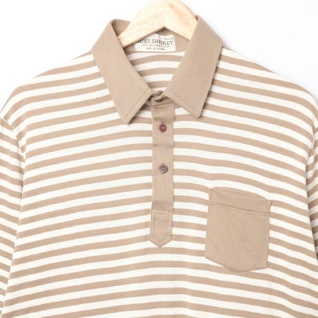80s JOHN SMEDLEY Sea Island Cotton Polo（Made in England）