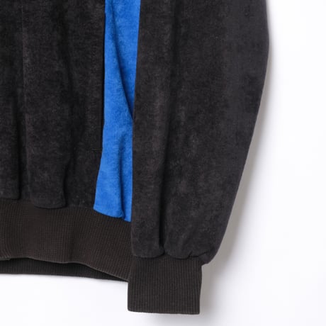 80s Vintage adidas Ventex Track Jacket Model Challenger Black × Blue（Made in France）