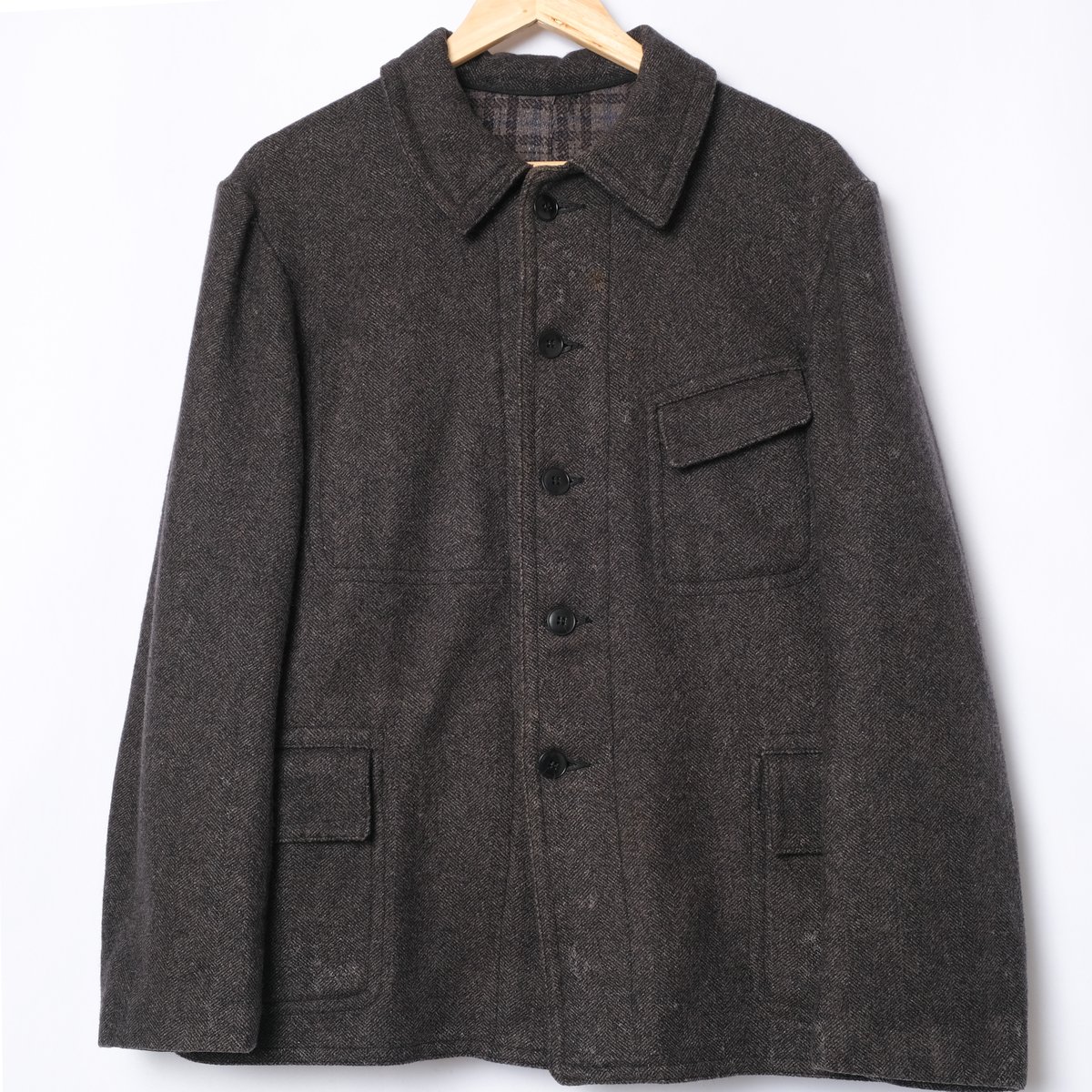 40s〜Pascal製 ウールワークジャケット ファーマーズ