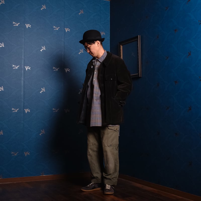 40-50s Au Fusil Brown Corduroy Jacket | Ugla