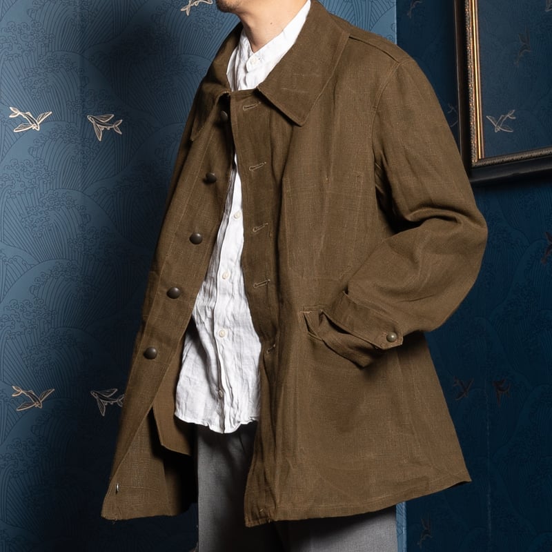 French Army M35 Short Jacket (Linen) With Liner French Army M35 Short Jacket (Linen) With Liner
