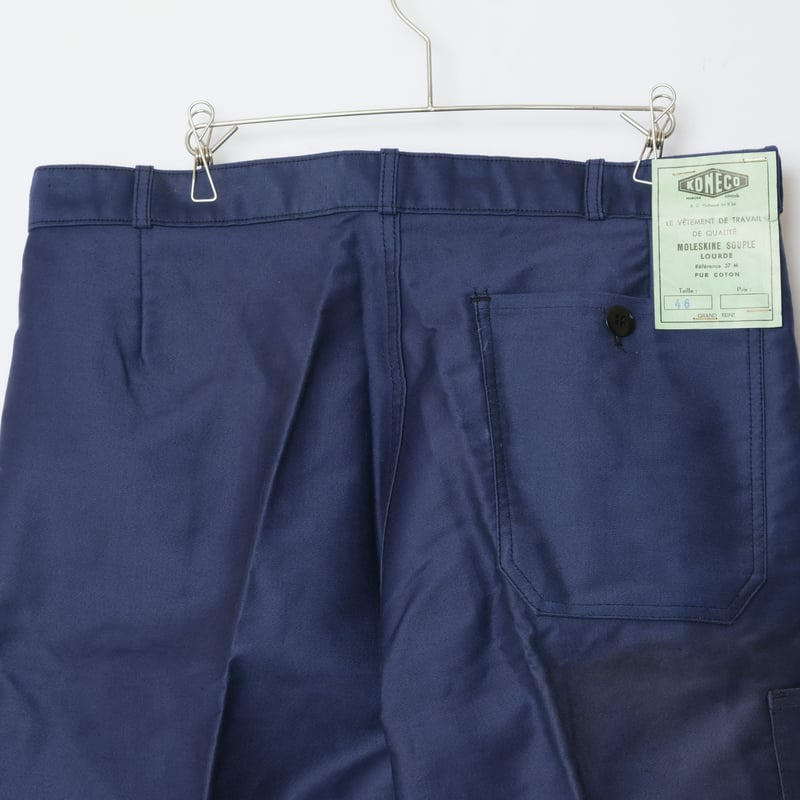 50s-60s French Vintage KONEKO Moleskin Work Tro 50s-60s French Vintage KONEKO Moleskin Work Tro