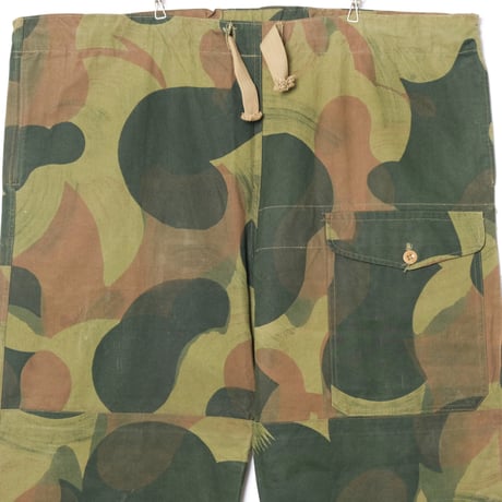 Belgian Army Brush Stroke Camo First Paratrooper Trousers Dead Stock