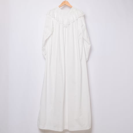 French Antique Cotton Lace Night Dress