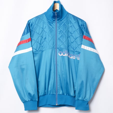 80s Vintage adidas Ventex Track Jacket Light Blue（Made in France）