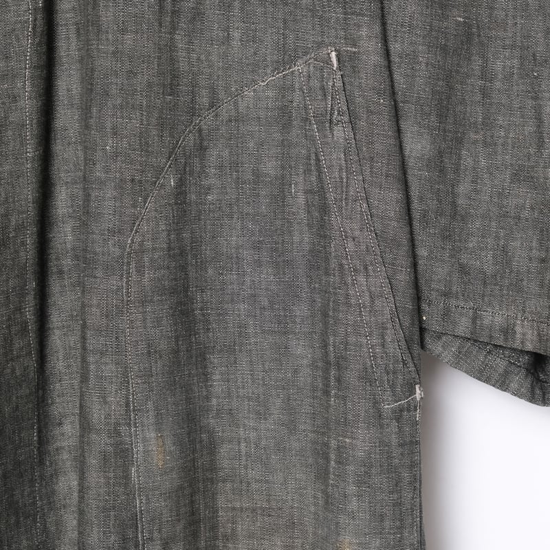 ジャケット・アウター 1940s Euro Black Chambray Atelier Coat USED / Euro Atelier Coat (Black Chambray) | twelve
