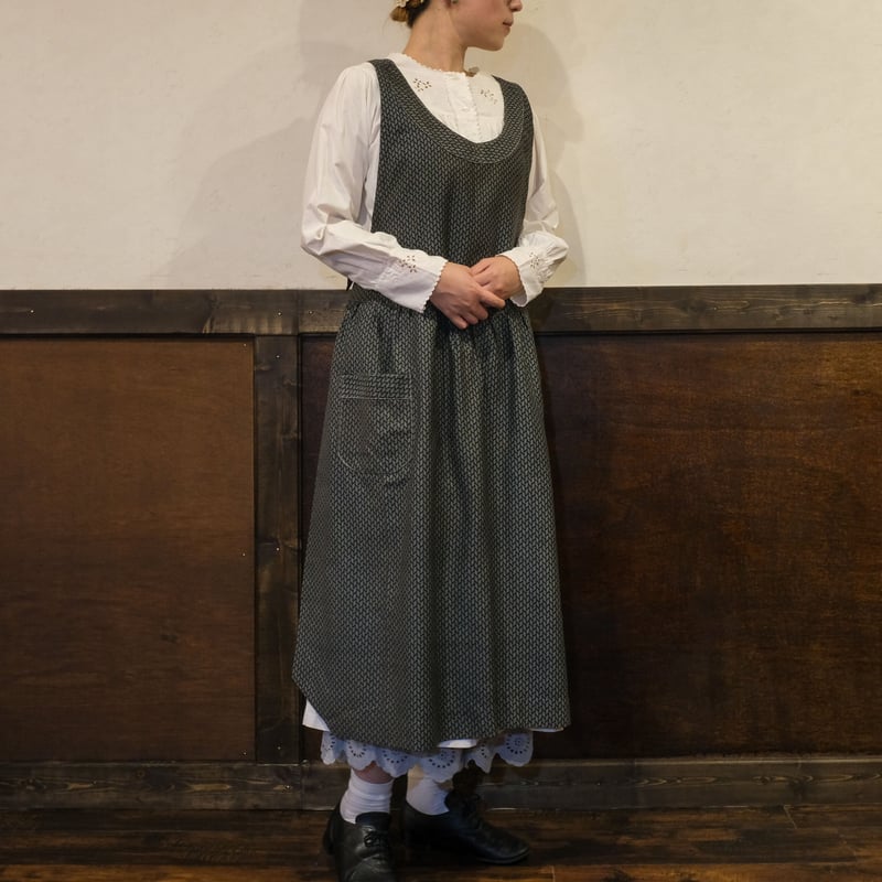 小物 30s-40s French Vintage Heavy Hemp Apron s-l1200.jpg