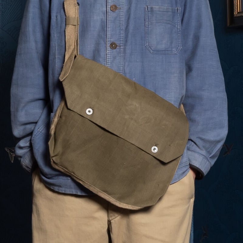 40s French Army Bread Bag (Linen) Dead Stock |