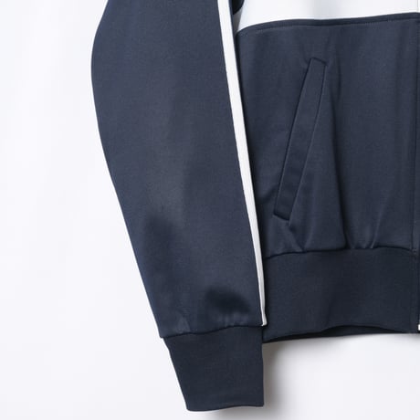 70-80s Vintage adidas Ventex Track Jacket Model First Navy × White (Made in France)