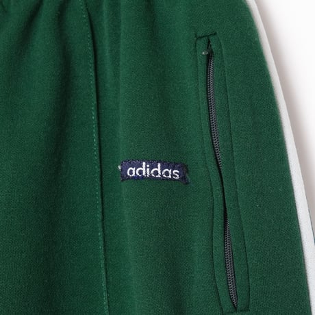 60s Vintage adidas Ventex Track Jacket & Trousers Late World Mark Green (Made in France)
