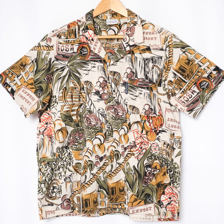 80s Vintage adidas Ventex Cotton Shirt（Made in France）
