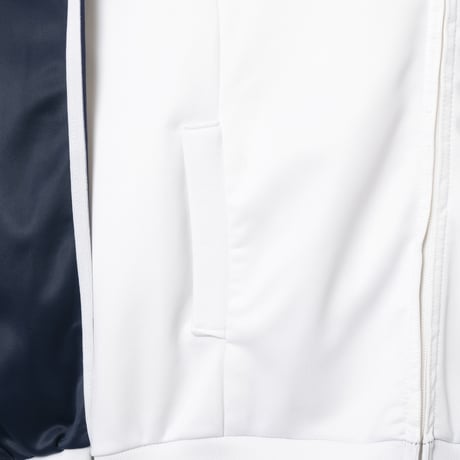 70-80s Vintage adidas Ventex ATP Track Jacket White × Navy (Made in France)