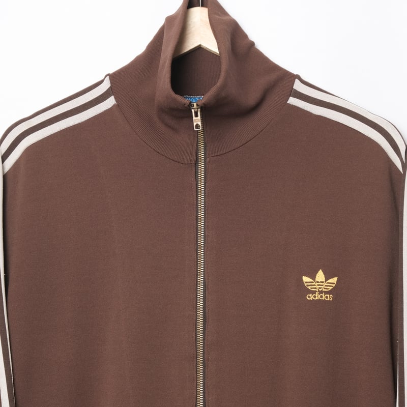 70s Vintage adidas Ventex Track Jacket Brown (M