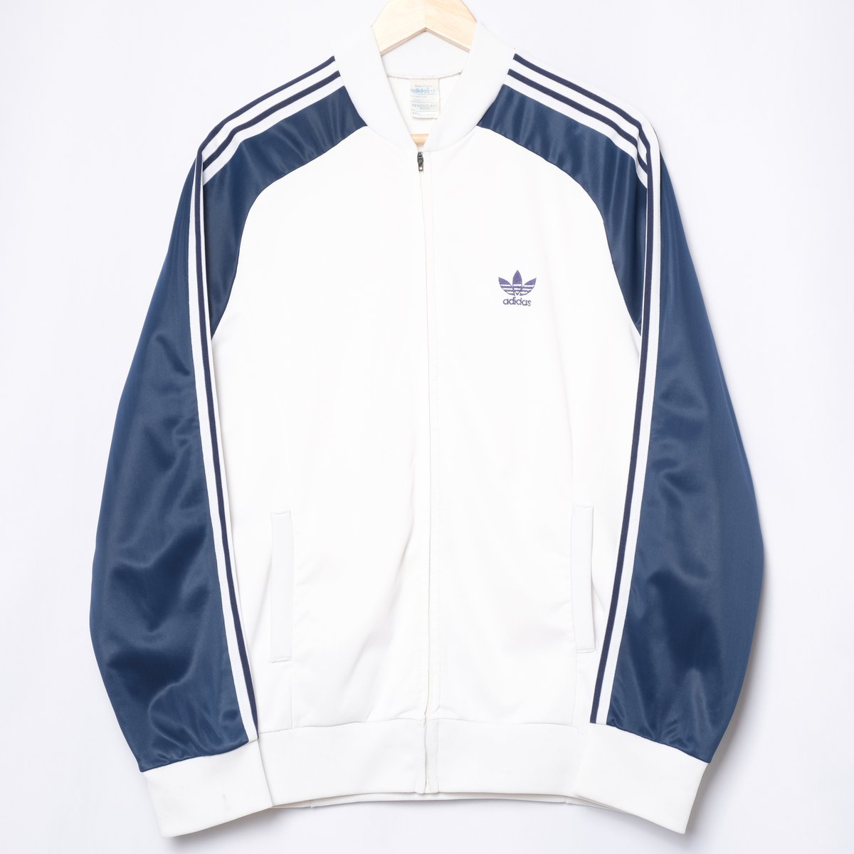 70-80s Vintage adidas ATP Track Jacket White × 70-80s Vintage adidas ATP Track Jacket White ×