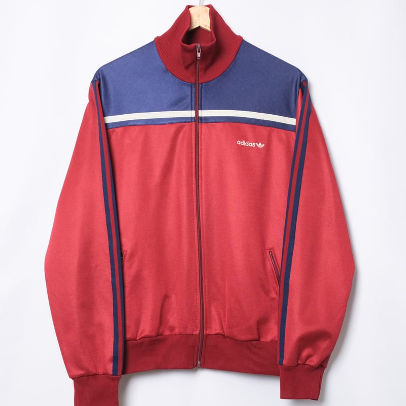 70-80s Vintage adidas Track Jacket Bordeaux × N 70-80s Vintage adidas Track Jacket Bordeaux × N