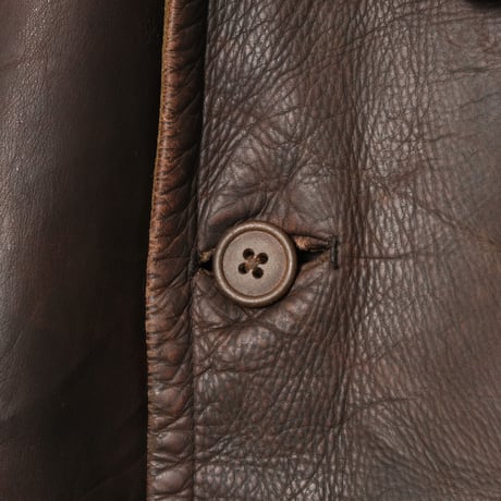 40s Euro Vintage Leather Vest