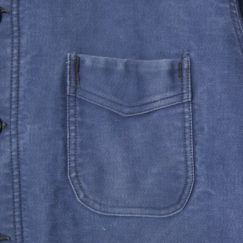 40s-50s France Vintage Adolphe Lafont Blue Mole