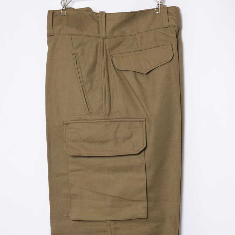 【ペコ】スペシャル M47 『ウッド』3つボタンカーゴパンツフランス軍 French Army M47 Trousers First 3 Wood Buttons S