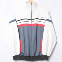70-80s Vintage adidas Ventex Track Jacket Blue Gray × White (Made in France)