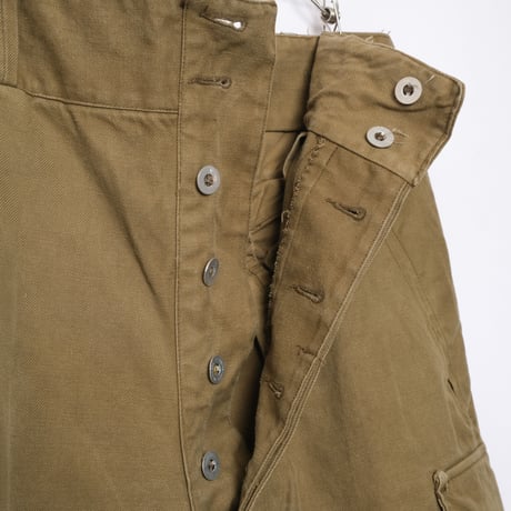 French Army M47 Trousers Early 比翼 MetalButton Size 80L