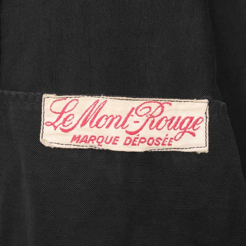 30-40s France Vintage Le Mont Rouge Black Moles
