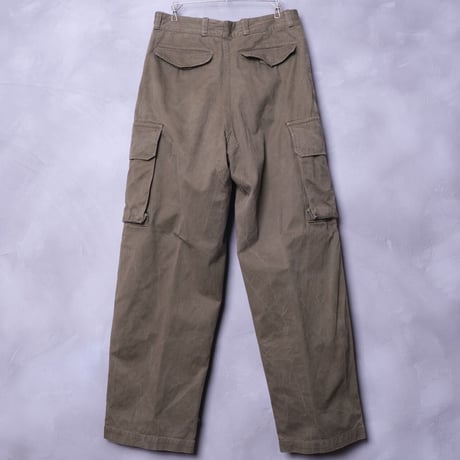 French Army M47 Trousers Late  Size 33(31) Used