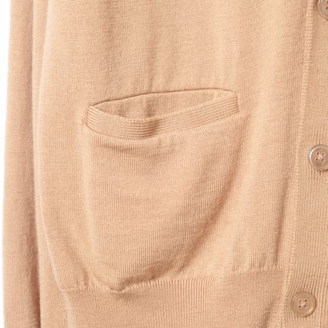 70s JOHN SMEDLEY Wool Cardigan（Made in England）