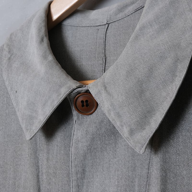 30-40s French Vintage Black Chambray Atelier Co