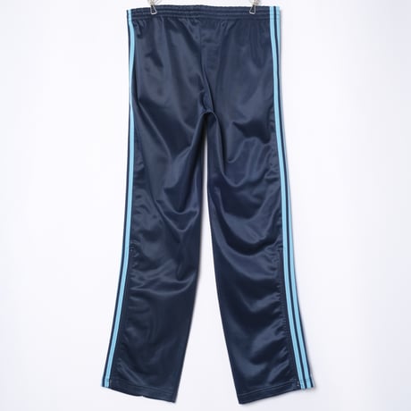 70-80s Vintage adidas Ventex ATP Track Trousers Navy × Light Blue (Made in France)
