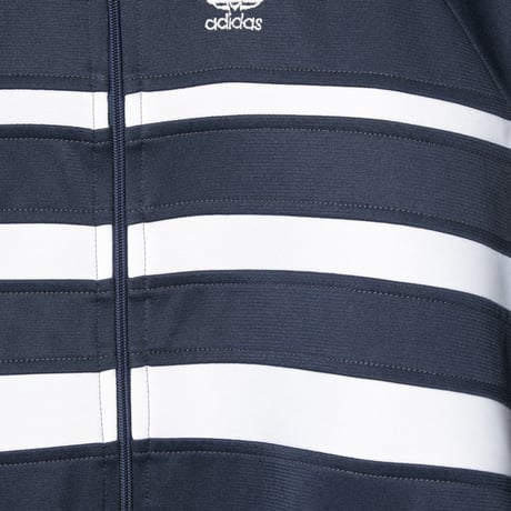 70-80s Vintage adidas Ventex Track Jacket Model First Navy × White (Made in France)