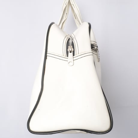 70-80s adidas Boston Bag White (Made in England)