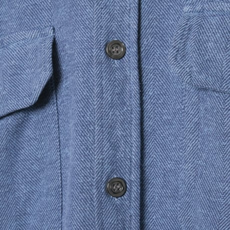 70-80s LACOSTE HTB Shirt Blue（Made in France）