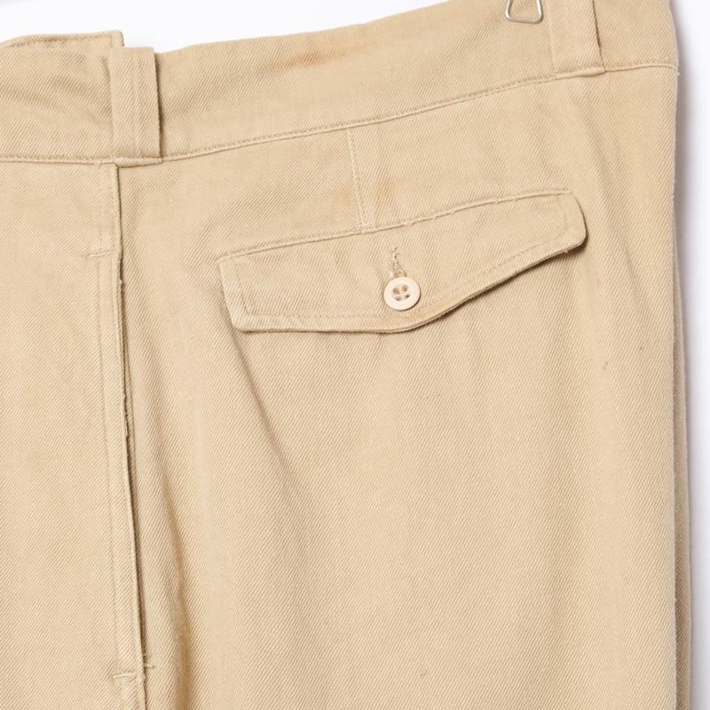 s*r様 FRENCH ARMY M52 CHINO TROUSERS 後期　フ French Army M52 Chino Trousers Late Size 34 | U