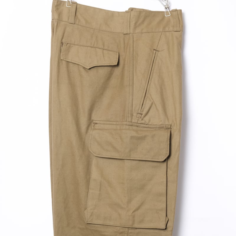 French Army M47 Trousers Early Size 33 Metal Bu French Army M47 Trousers Early Size 33 Metal Bu