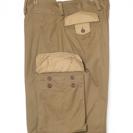 French Army M47 Trousers Early HBT Size 15 Deadstock