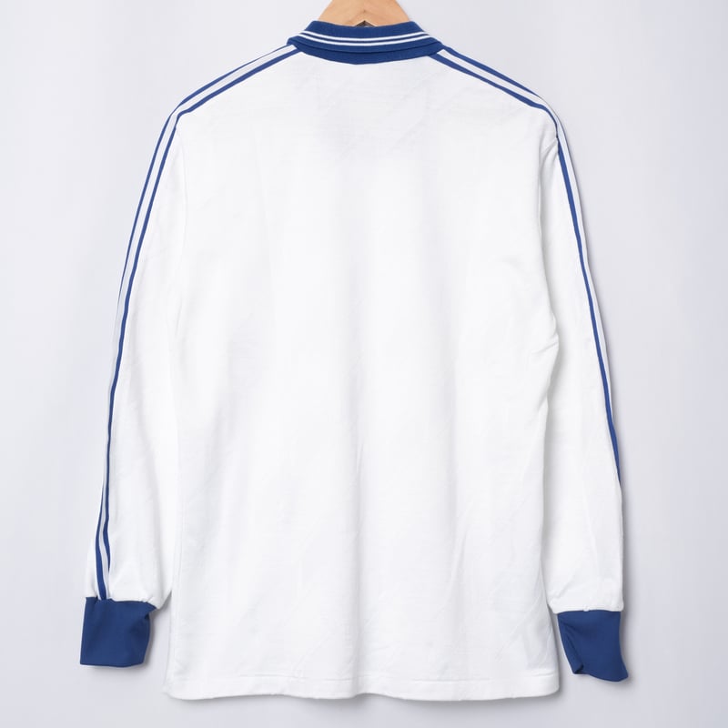 70-80s Vintage adidas Ventex Game Shirt White ×