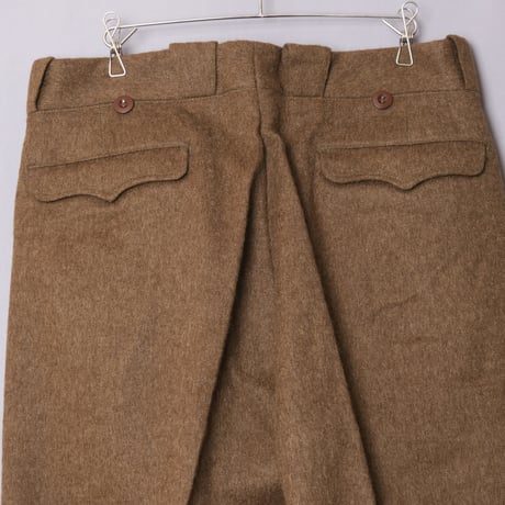 50s French Army Wool Trousers Size84XL(23)  Dead Stock