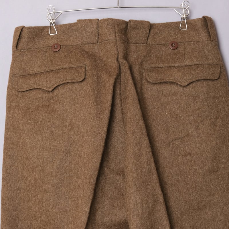 50s French Army Wool Trousers Size84XL(23) Dea