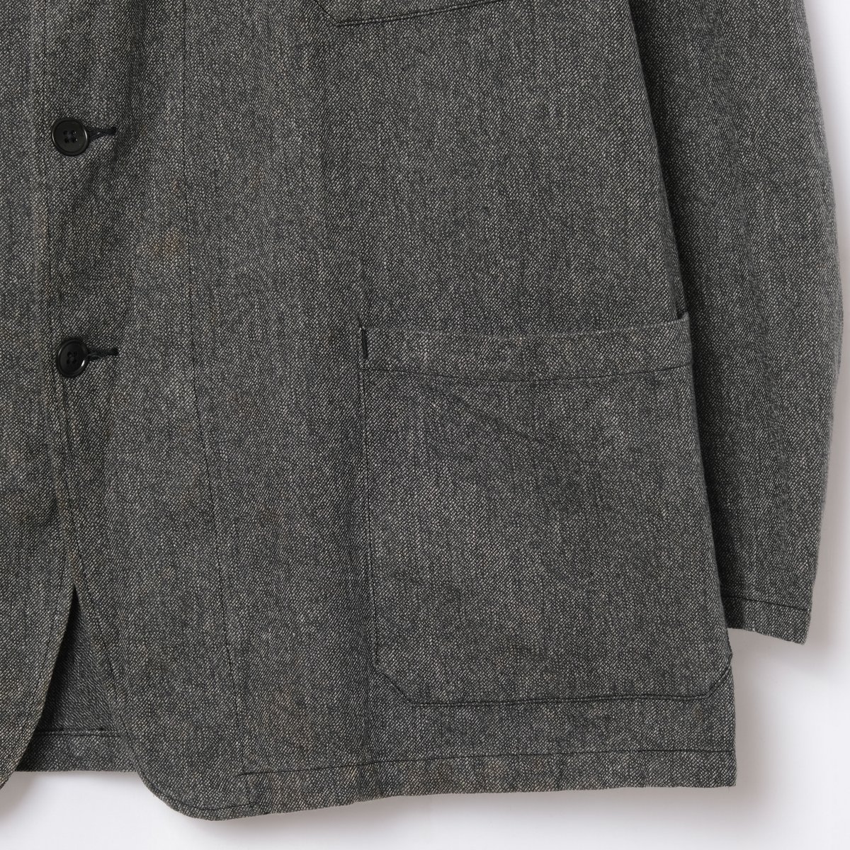 40-50s France Vintage VETRA Black Chambray Work Jacket 40-50s France Vintage VETRA Black Chambray Work Jacket