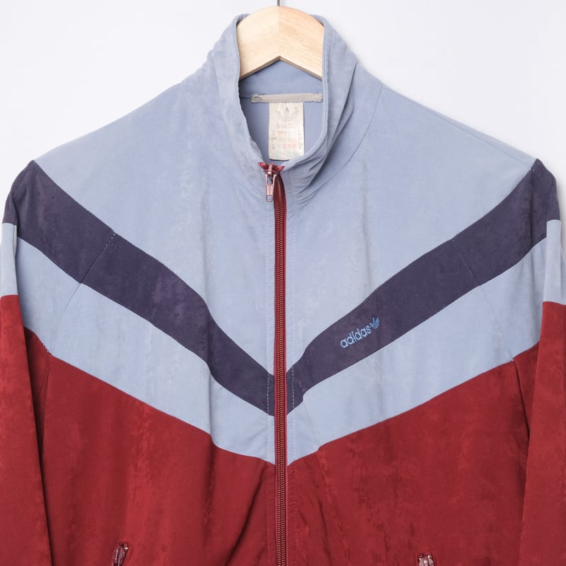 80s adidas 西ドイツ製 velours track jacket S 80s adidas 西ドイツ製 velours track jacket S
