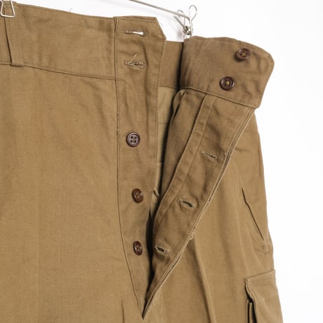 French Army M47 Trousers Early 比翼 Size 15 Dead Stock