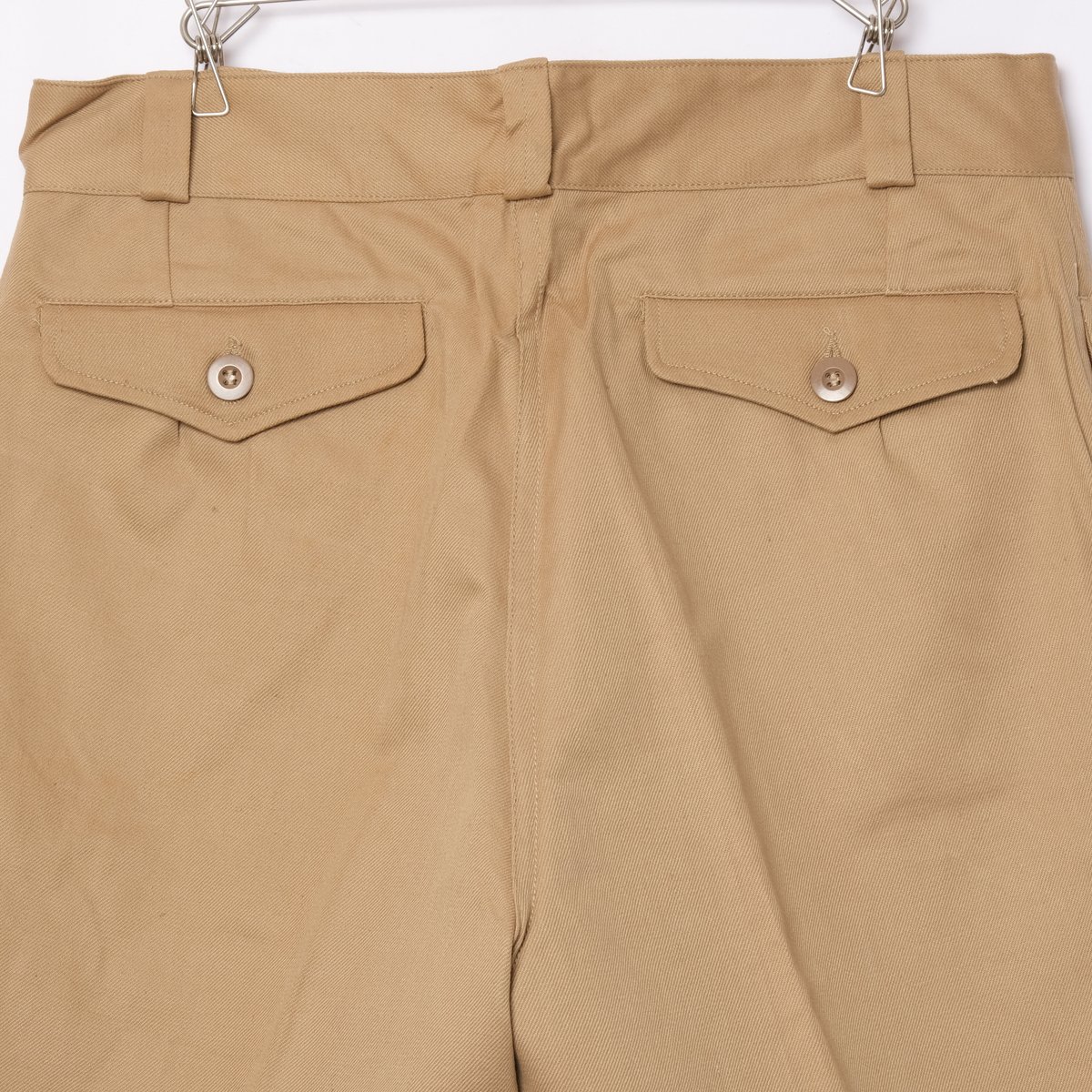 French army M52ショーツ　5 N.O.S 1950's FRENCH ARMY M-52 CHINO SHORTS (SIZE-5) STOCK 3