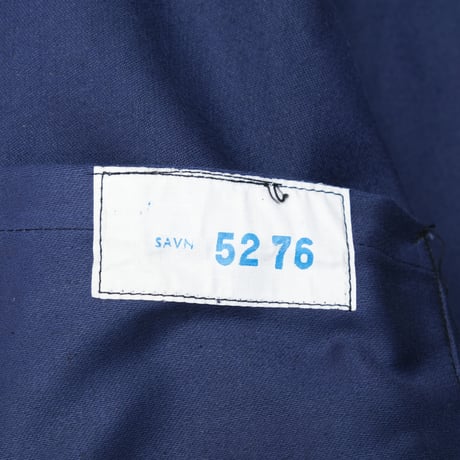 40-50s  Blue Moleskin Jacket Dead Stock