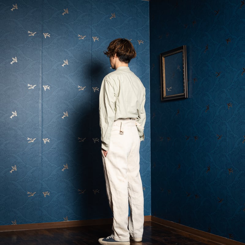 30s French Army Linen HBT Bourgeron Trousers 1