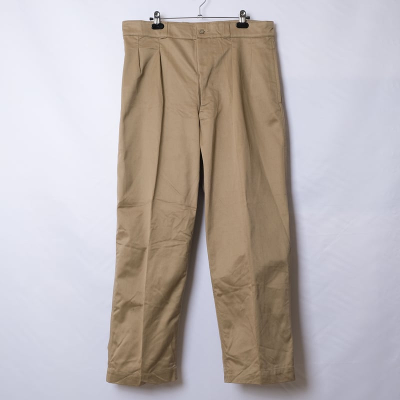 s*r様 FRENCH ARMY M52 CHINO TROUSERS 後期　フ French Army M52 Chino Trousers Late Size 35 | U