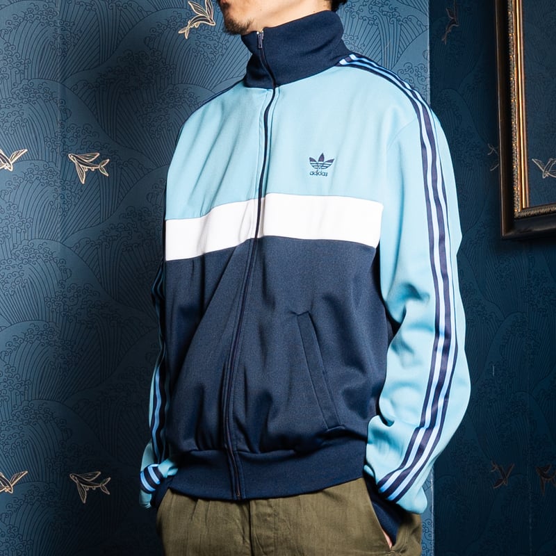 ☆70〜80sフランス製☆adidas☆トラックジャケット☆VENTEX☆ 70-80s Vintage adidas Ventex Track Jacket Model
