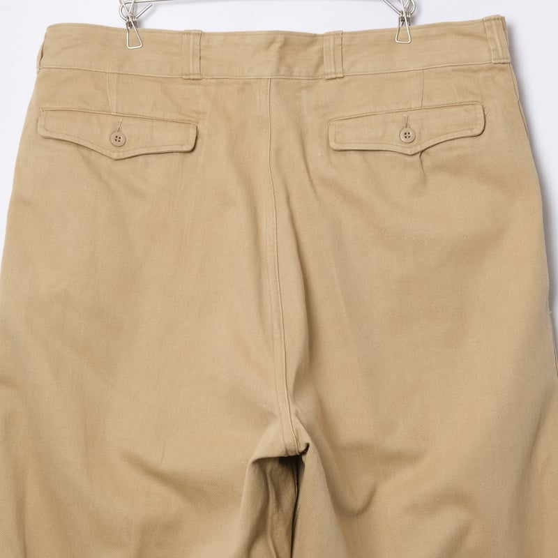 M52 フランス軍チノ フレンチ アーミー 34 ヴィンテージ French Army M52 Chino Trousers Late Size 34 | U