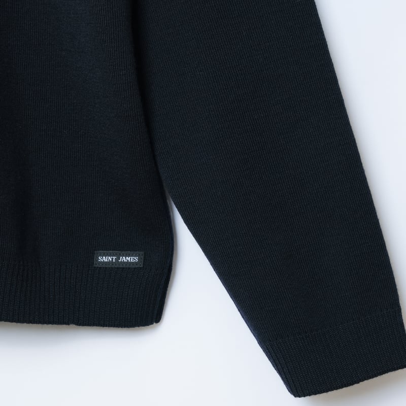 SAINT JAMES Navy Vneck Knit Size XL | Ugla パンと古着と本